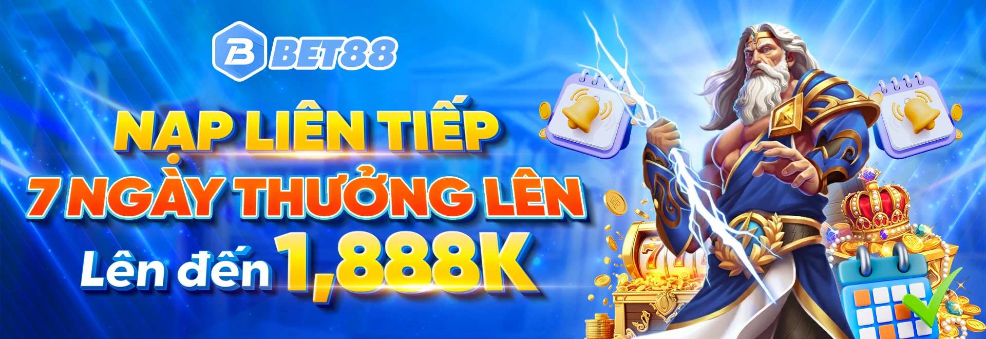nạp liên tiếp 7 ngày thương lên đến 1888k